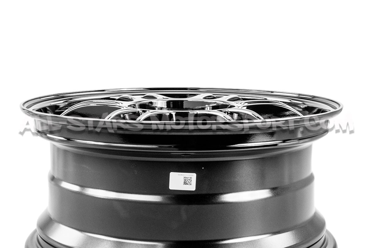 Jante Enkei RPF1 16x7 - 4x100 ET35 - Black Chrome