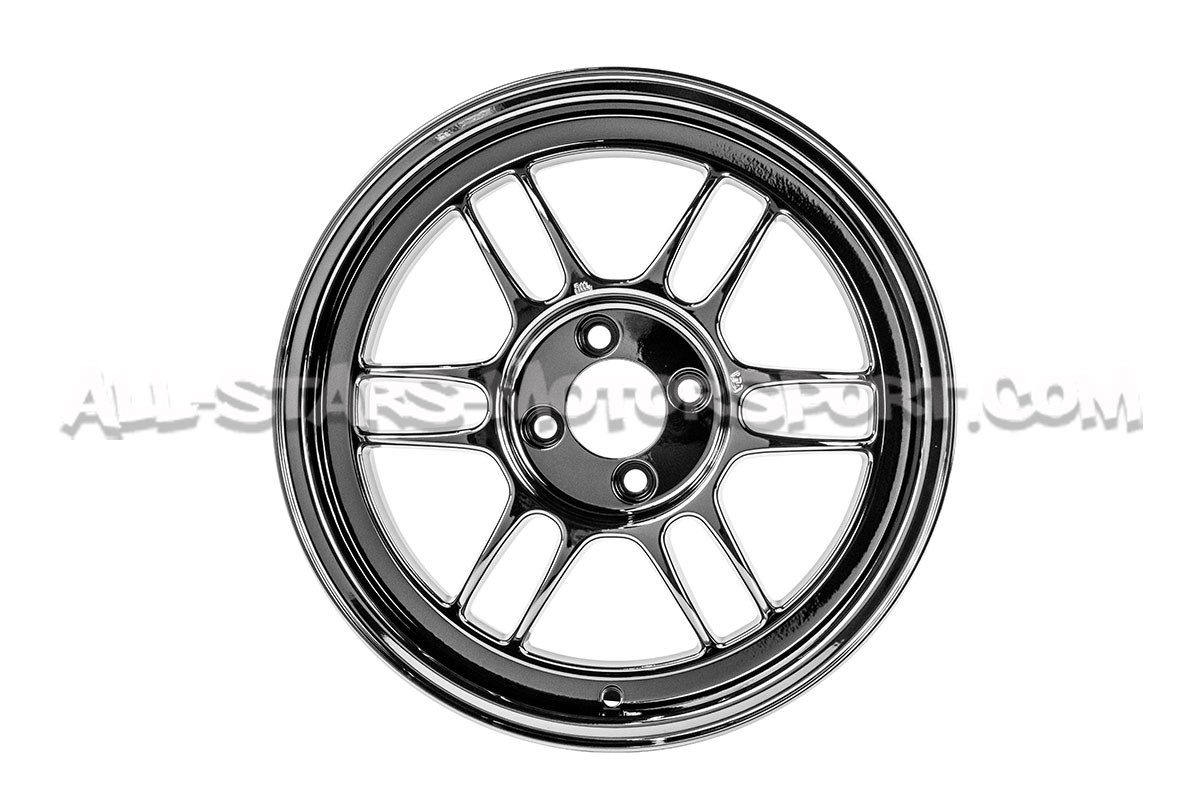 Jante Enkei RPF1 16x7 - 4x100 ET35 - Black Chrome