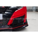 Rejillas de supresion de luces antiniebla Airtec para Honda Civic T...