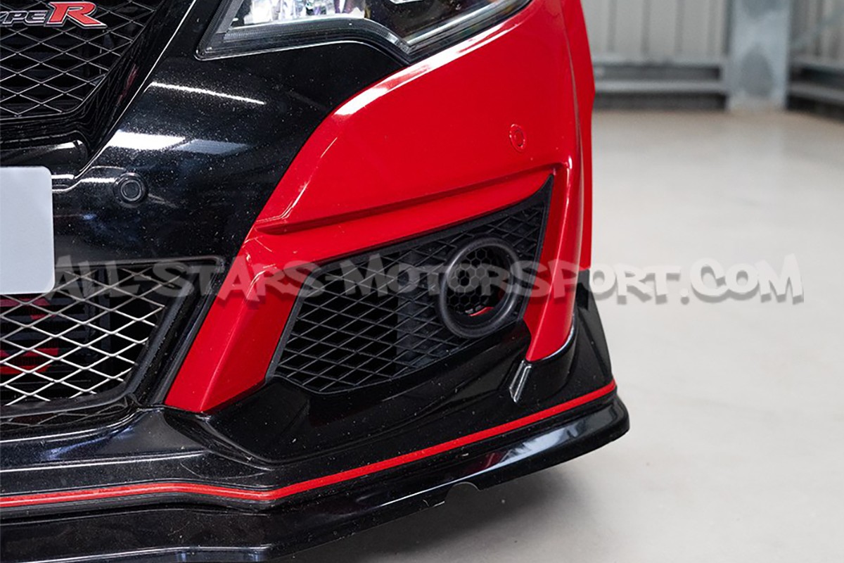 Grilles de suppression d'anti-brouillard avant Airtec pour Honda Ci...