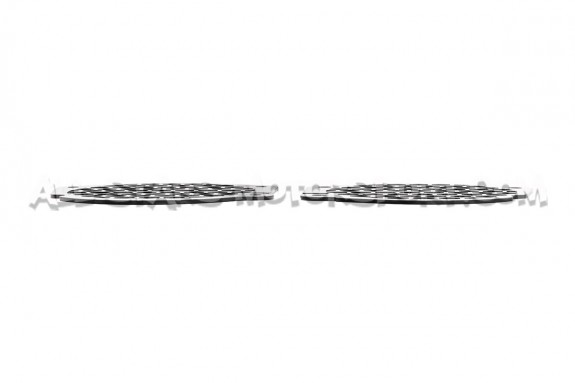 Grilles de suppression d'anti-brouillard avant Airtec pour Honda Ci...