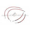 Flexibles de frein aviation Goodridge pour Golf 8 GTI / Golf 8 R / ...