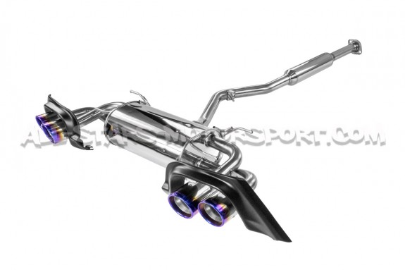Echappement catback Apexi RSX Quad Type pour Toyota GR86 / Subaru B...