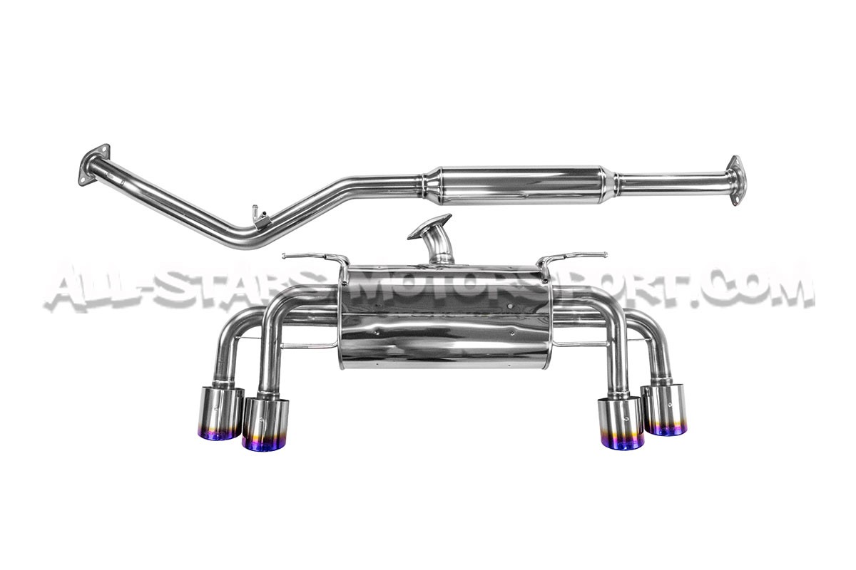 Escape catback Apexi RSX Quad Type para Toyota GR86 / Subaru BRZ ZD8