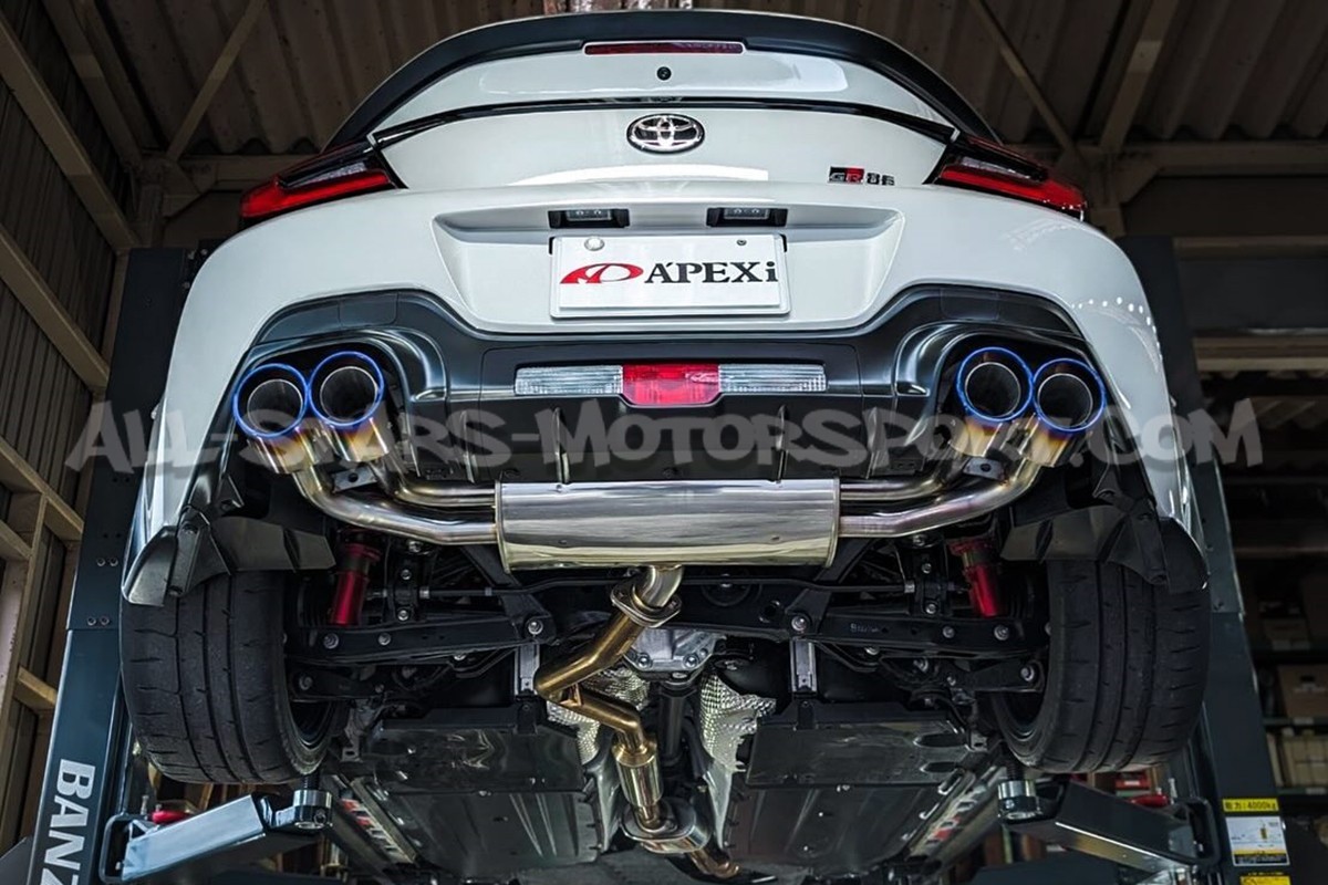 Echappement catback Apexi RSX Quad Type pour Toyota GR86 / Subaru B...