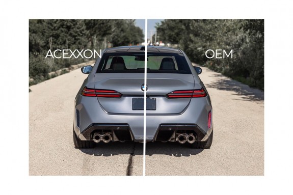 Supresion de reflectores traseros Acexxon para BMW M5 G90 / G99
