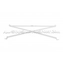 Barre arrière 4 points X-bar / Crossbar Ultra Racing pour Honda Civ...