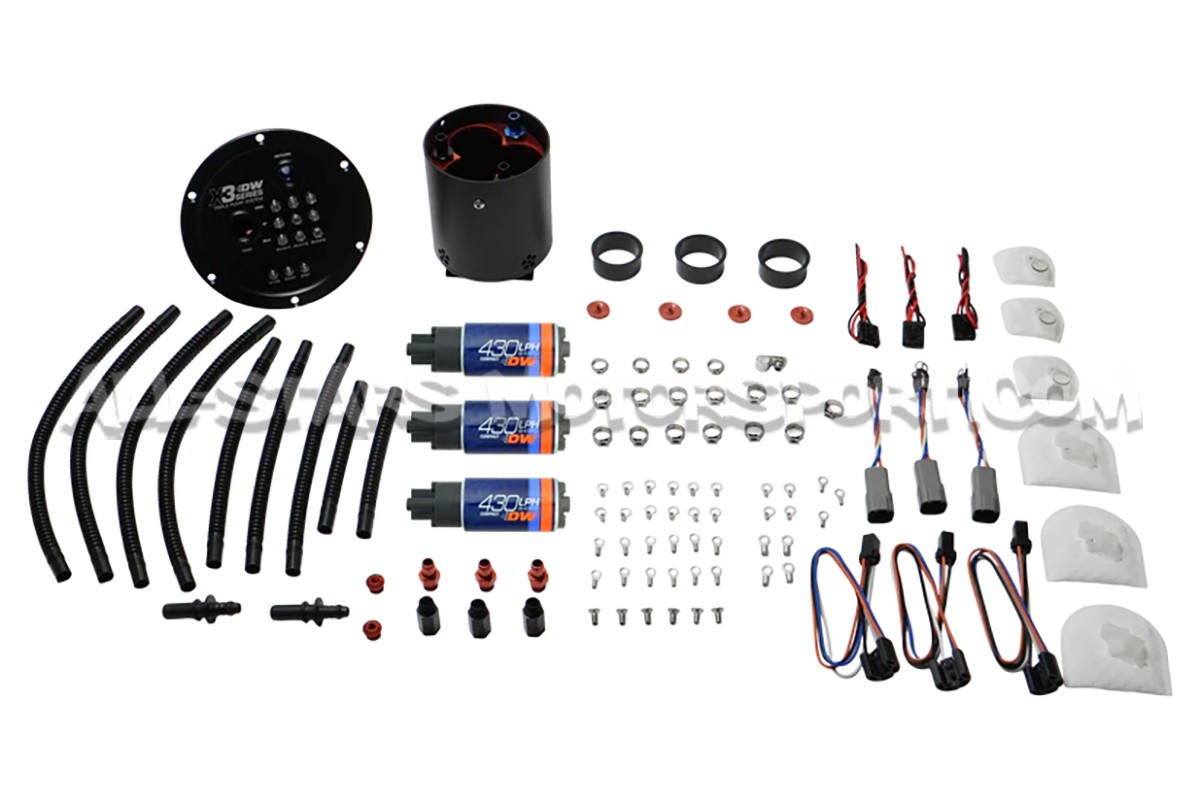 Nissan R35 GTR 3x Deatschwerks DW430c Fuel Pump Module Kit