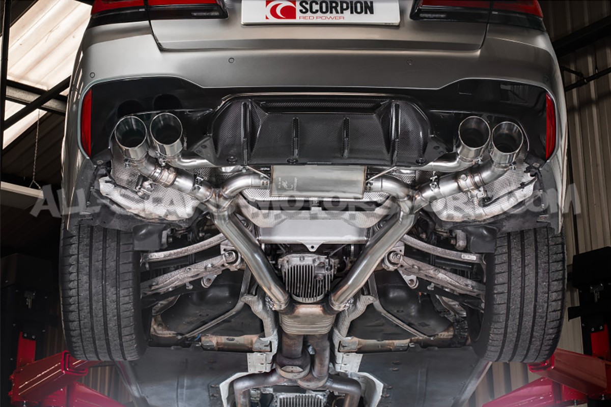 BMW M5 F90 Scorpion Half Exhaust System