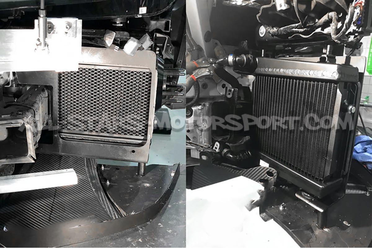 Radiador auxiliar CSF para Toyota Supra Mk5 y BMW 240i G42 / 340i /...