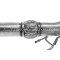 Downpipe avec cata sport Scorpion pour Golf 7 R / S3 8V / Leon Cupr...