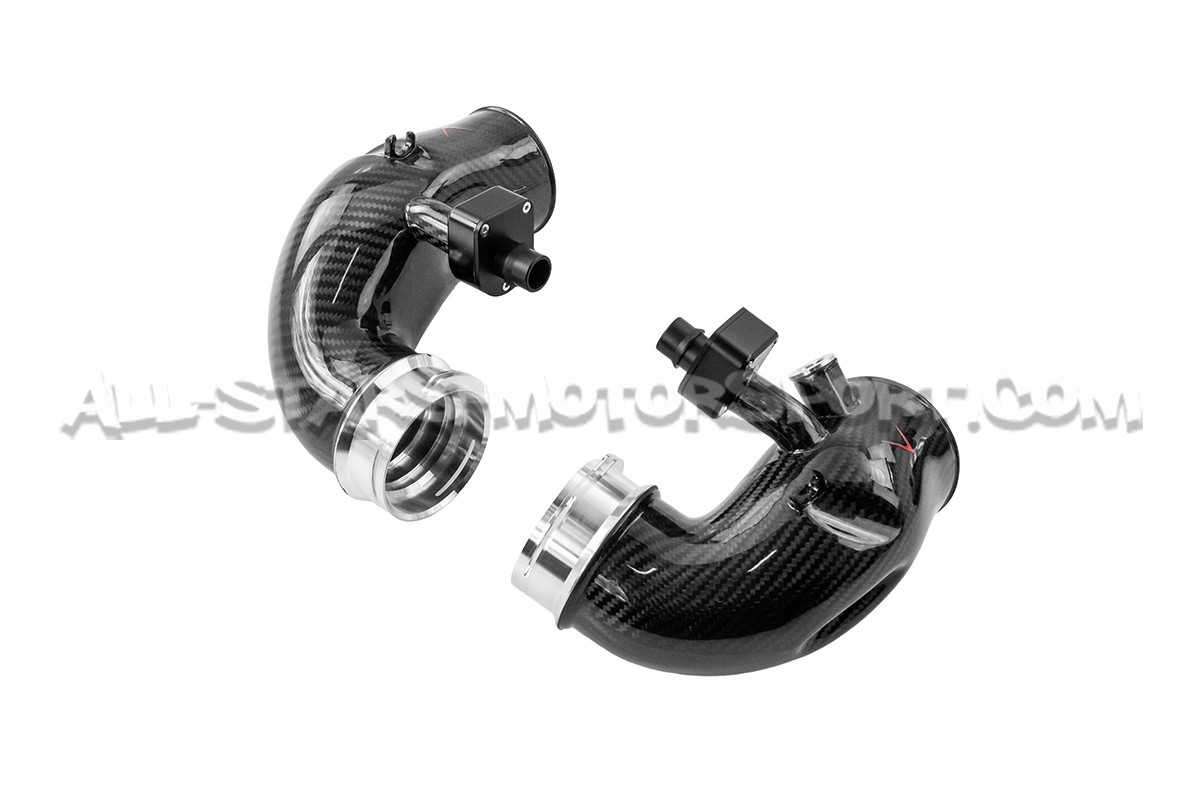 Tubos inlet de turbo de carbono Eventuri para BMW M5 G9x