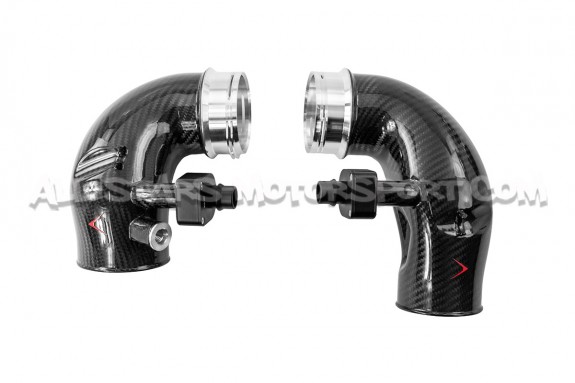 Tubos inlet de turbo de carbono Eventuri para BMW M5 G9x