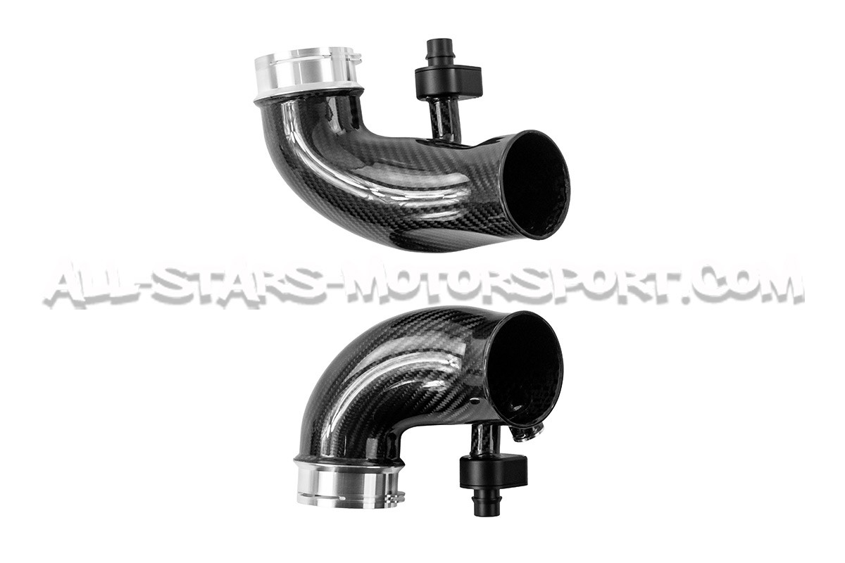 Tubos inlet de turbo de carbono Eventuri para BMW M5 G9x