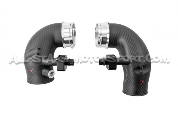 Tubos inlet de turbo de carbono Eventuri para BMW M5 G9x