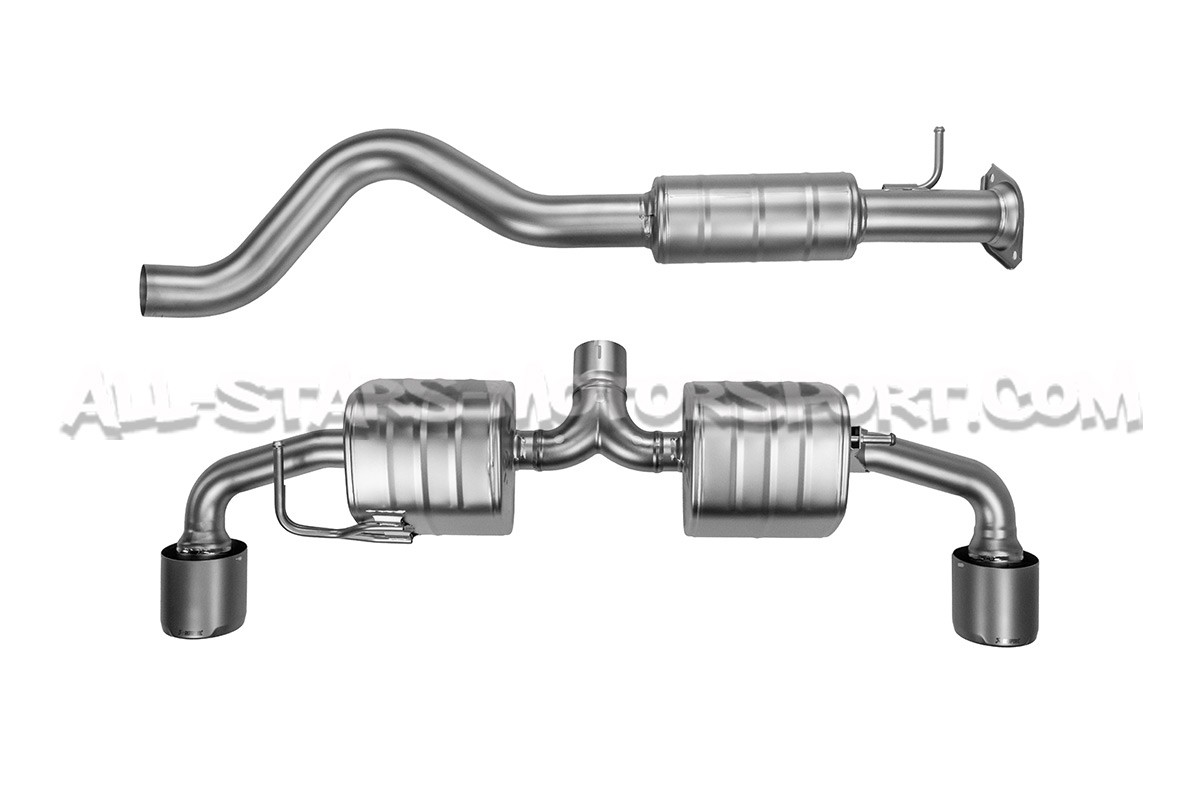 Echappement Akrapovic Slip-On Race titane pour Toyota Yaris GR Gen.2