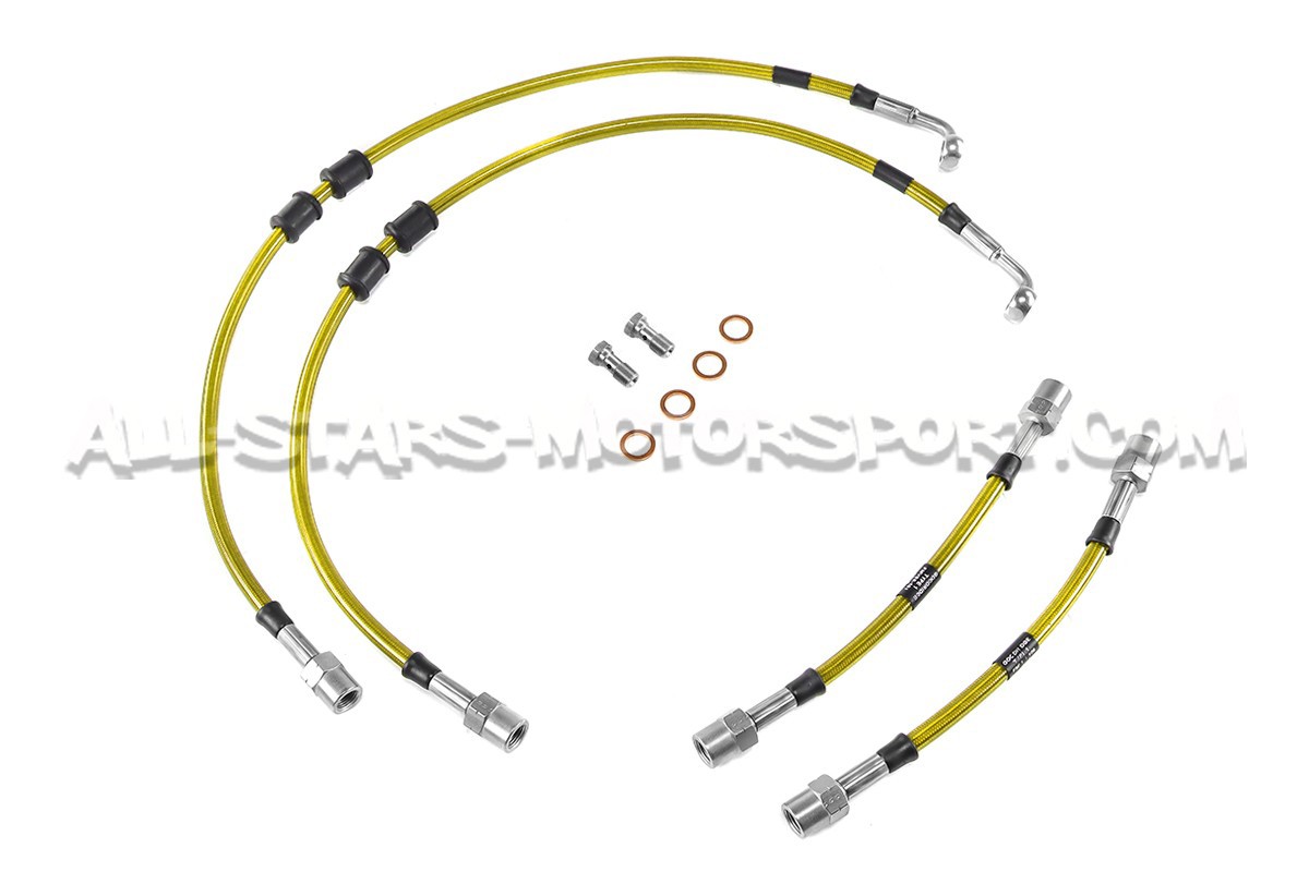 Clio 3 RS 197 Goodridge Braided Brake Hose Lines Kit