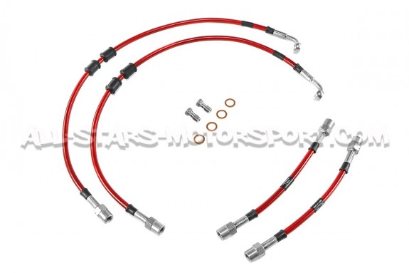 Flexibles de frein aviation Goodridge pour Clio 3 RS 197