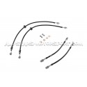 Flexibles de frein aviation Goodridge pour Megane 2 RS 230 R26