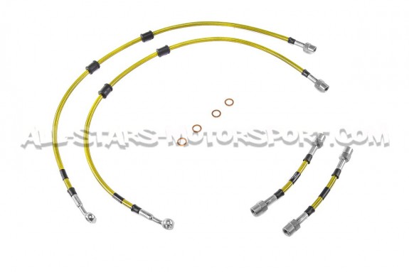 Flexibles de frein aviation Goodridge pour Megane 3 RS