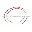 Flexibles de frein aviation Goodridge pour Megane 3 RS