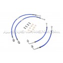 Latiguillos de freno metalicos Goodridge para Mitsubishi Lancer Evo...