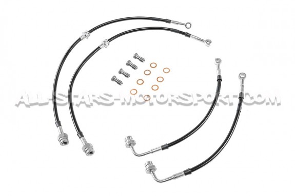 Latiguillos de freno metalicos Goodridge para Mitsubishi Lancer Evo...