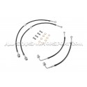 Latiguillos de freno metalicos Goodridge para Mitsubishi Lancer Evo...