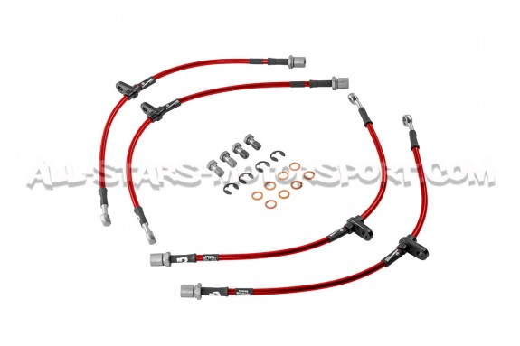 Subaru Impreza WRX / STI 08-18 Goodridge Braided Brake Hose Lines Kit