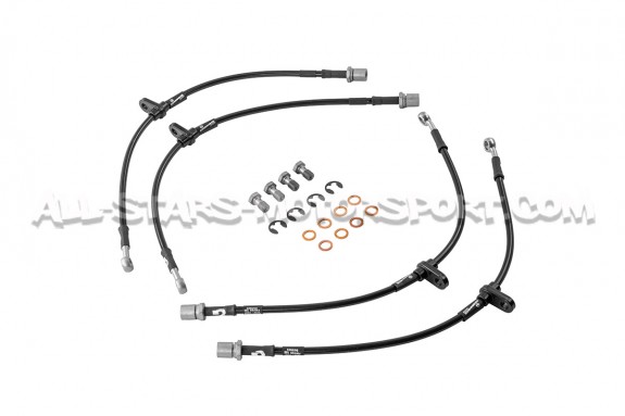 Flexibles de frein aviation Goodridge pour Subaru Impreza WRX / STI...