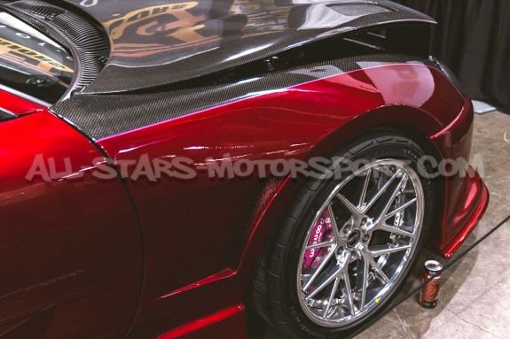 Aletas delanteras de carbono Seibon TV-Style +10mm para Toyota Supr...
