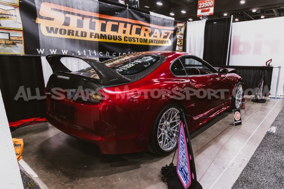 Ailes avant carbone Seibon TV-Style +10mm pour Toyota Supra MK4