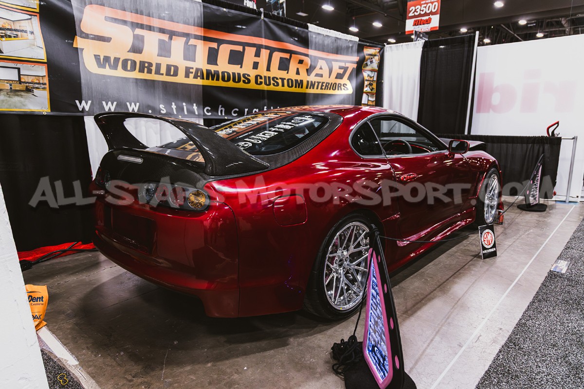 Toyota Supra MK4 Seibon TV-Style +10mm Carbon Fiber Front Fenders