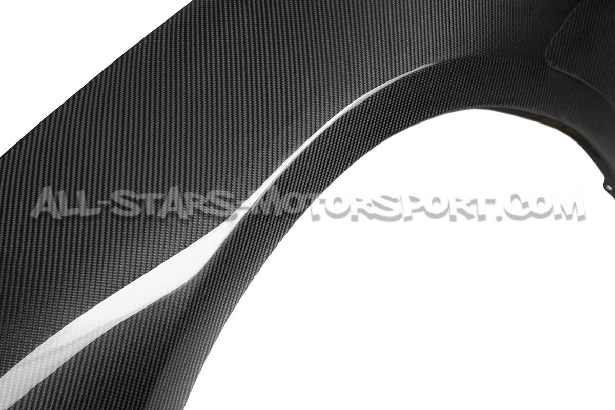 Ailes avant carbone Seibon TV-Style +10mm pour Toyota Supra MK4