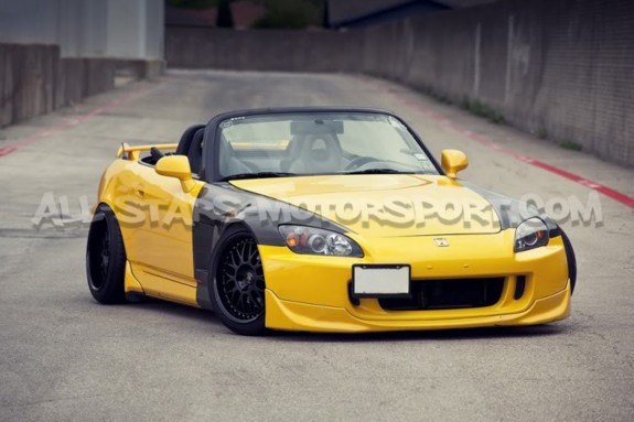Ailes avant carbone Seibon +10mm pour Honda S2000