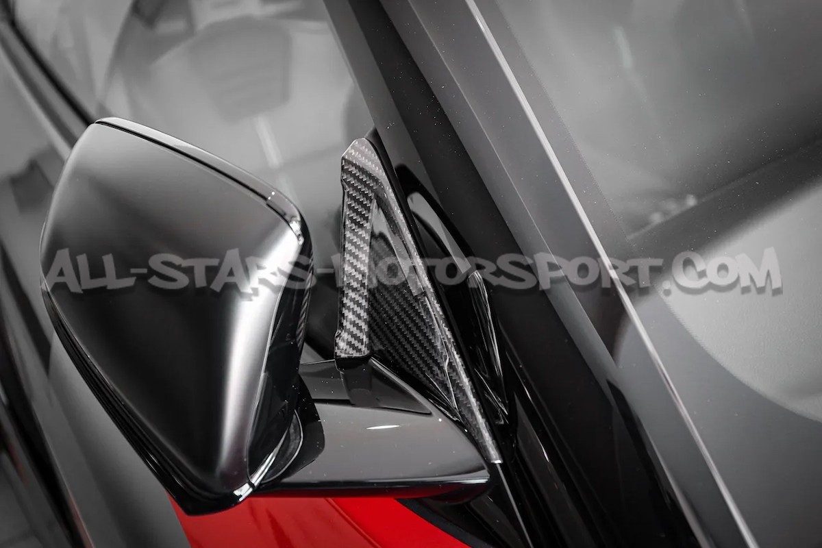 Couvres montants de retroviseurs carbone Armaspeed pour Toyota Supr...