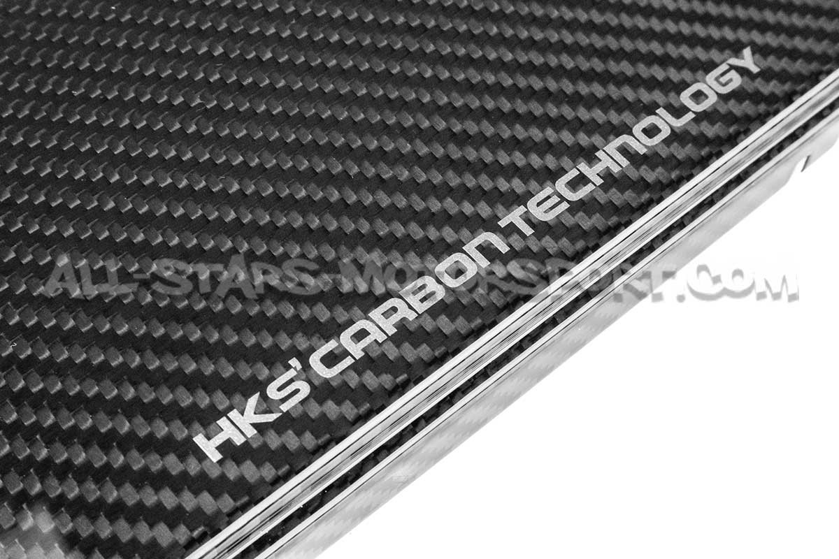 Tapa de caja de fusible HKS de carbono para Honda Civic Type R FK8