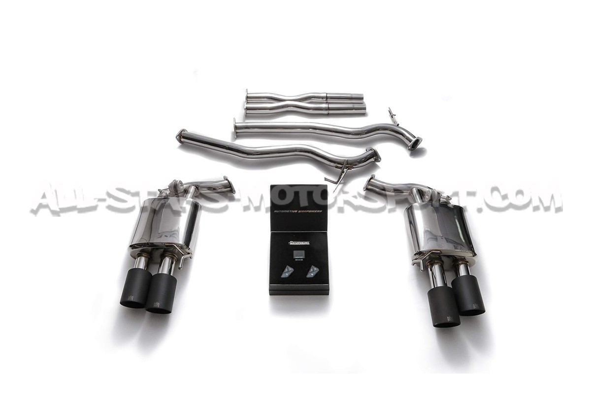 Echappement catback Armytrix valvetronic pour Ford Mustang S550 GT ...