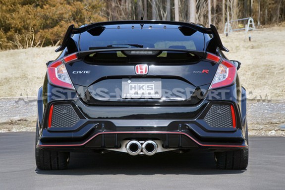 Escape HKS Legamax Premium para Honda Civic Type R FK8