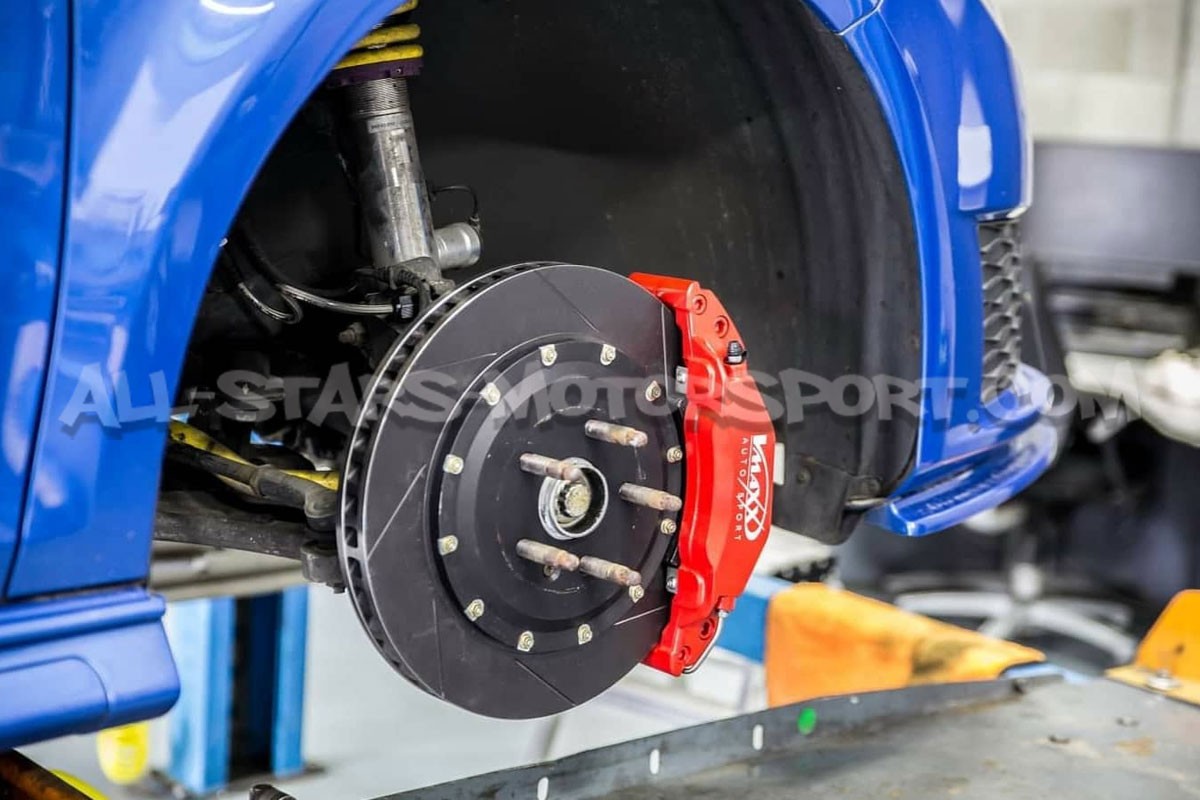 Vmaxx 355mm 6 pots front brake kit for Golf 5 GTI / Golf 6 R / Leon...