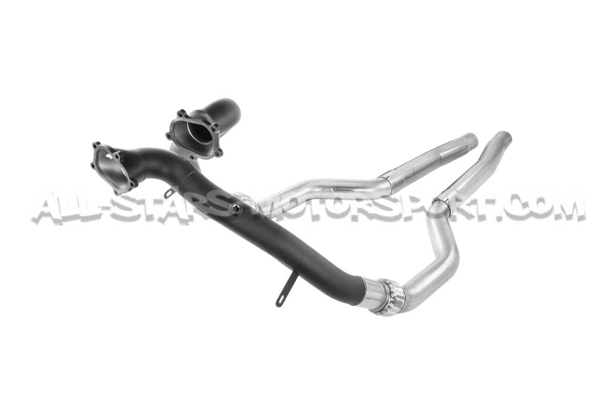 Downpipes descatalizadas y tubos delanteros Scorpion para Audi RS6 ...