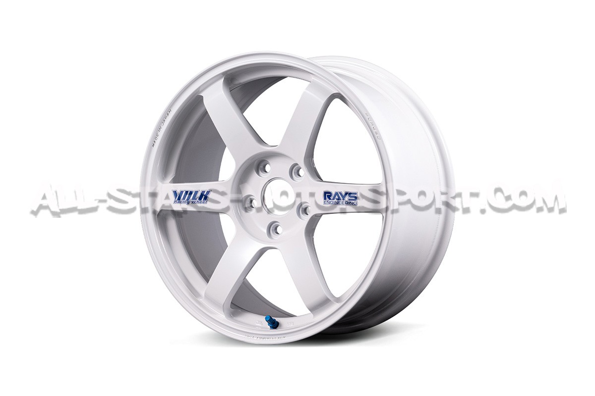 Jante Rays Volk Racing TE37 Saga S-Plus 30th Anniversary 19x9.5 - 5x120 ET36 - White