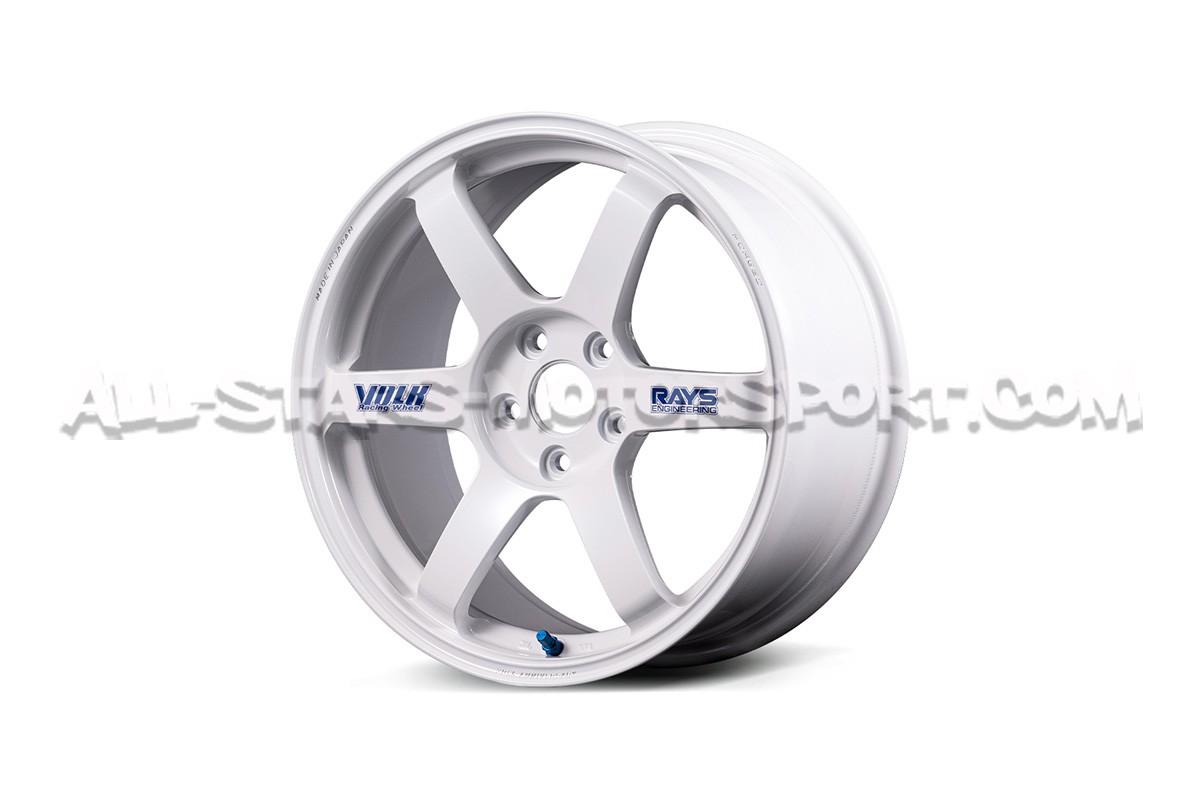 Jante Rays Volk Racing TE37 Saga S-Plus 30th Anniversary 18x9.5 - 5x114.3 ET38 - White