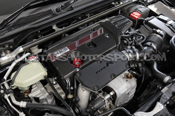 Tapa de motor HKS de carbono para Honda Civic Type R FK8 / FL5
