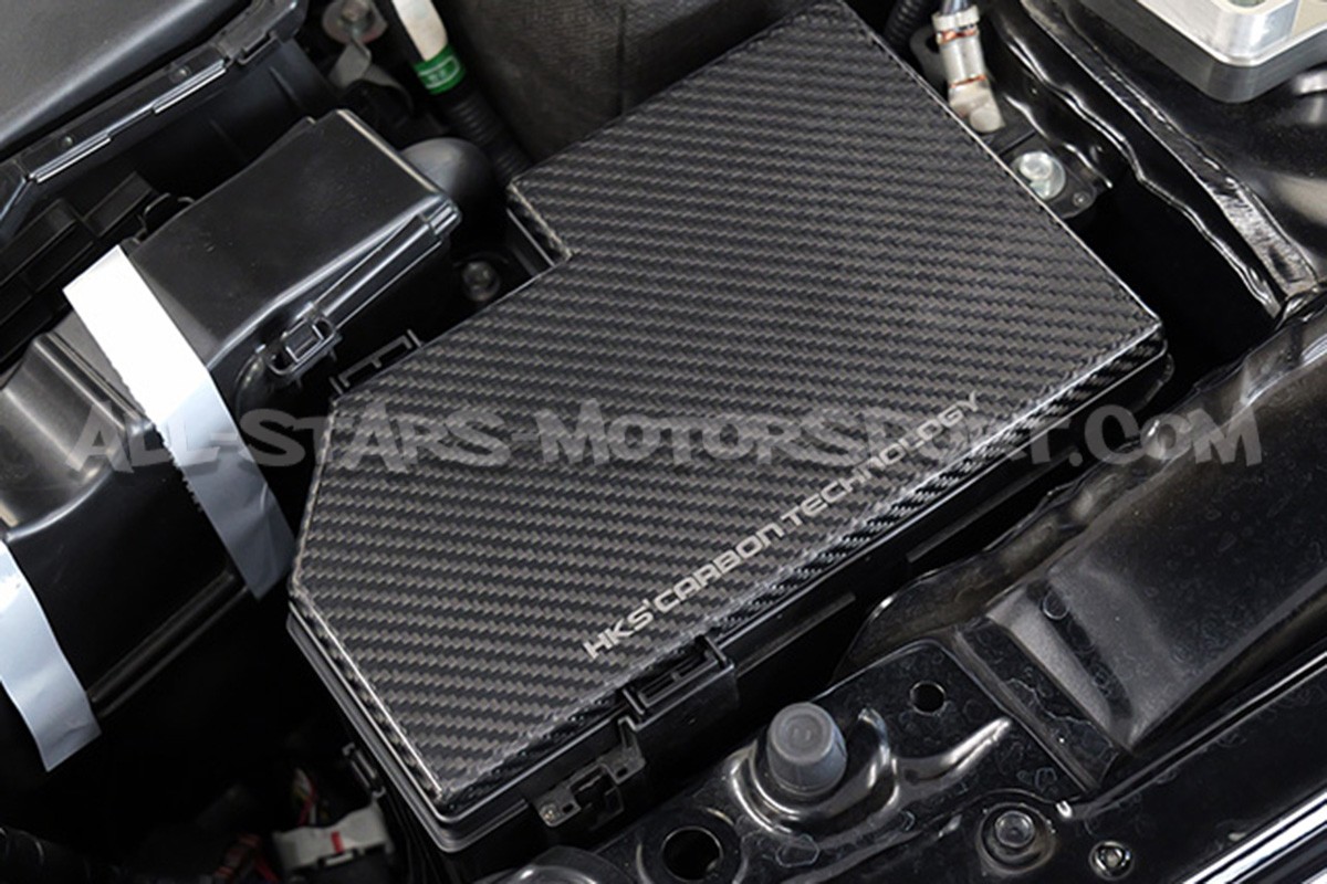 Honda Civic Type R FL5 HKS Carbon Fiber Fuse Box Cover