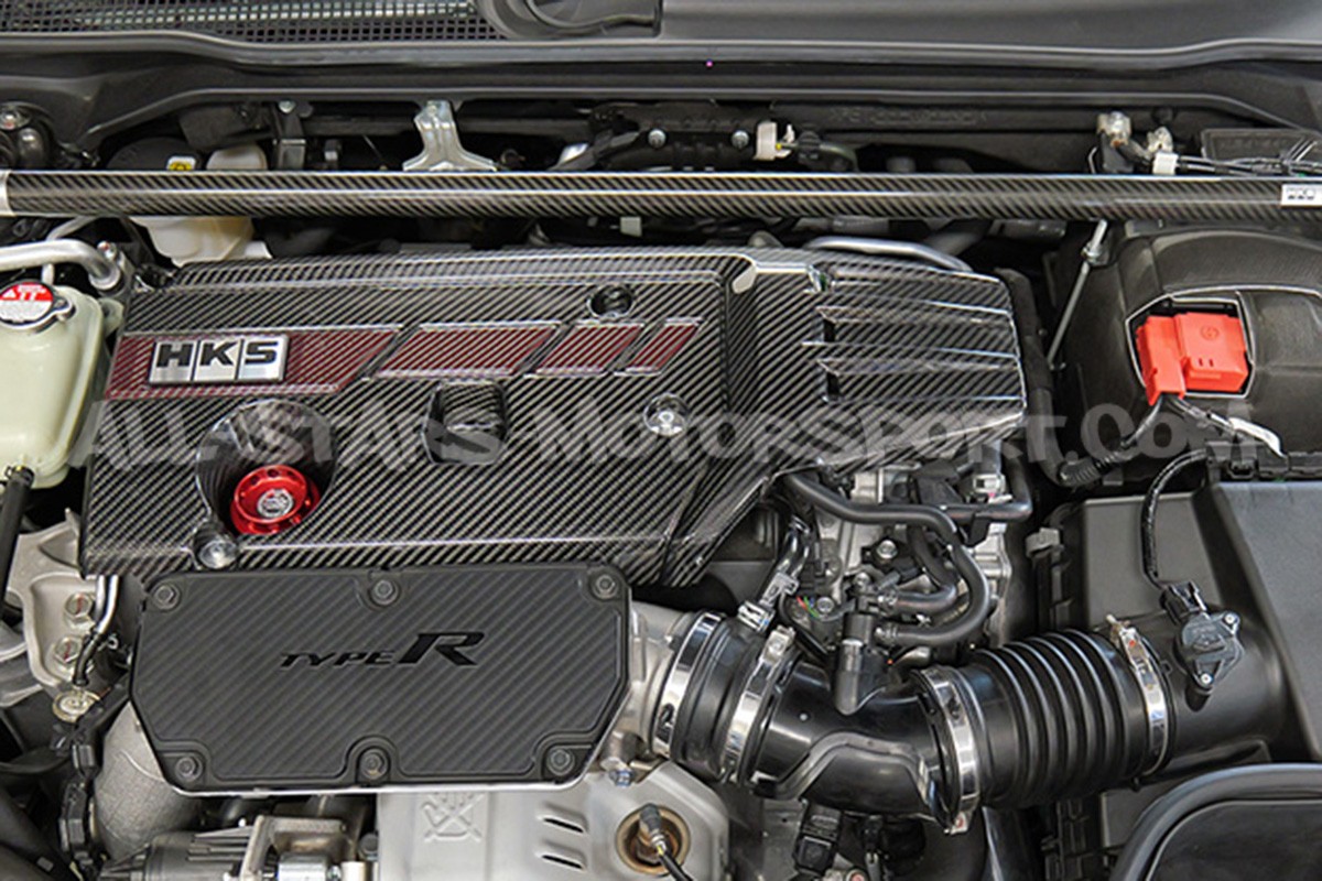 Honda Civic Type R FL5 HKS Carbon Fiber Fuse Box Cover