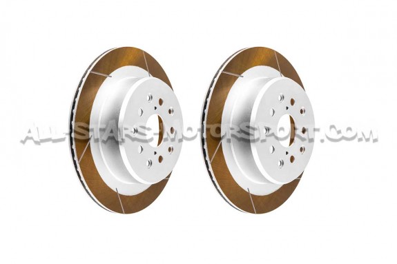 Discos de freno traseros ranurados Dixcel FS para Toyota Supra MK4 2JZ