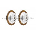 Toyota Supra MK4 2JZ Dixcel FS Slotted Rear Brake Discs