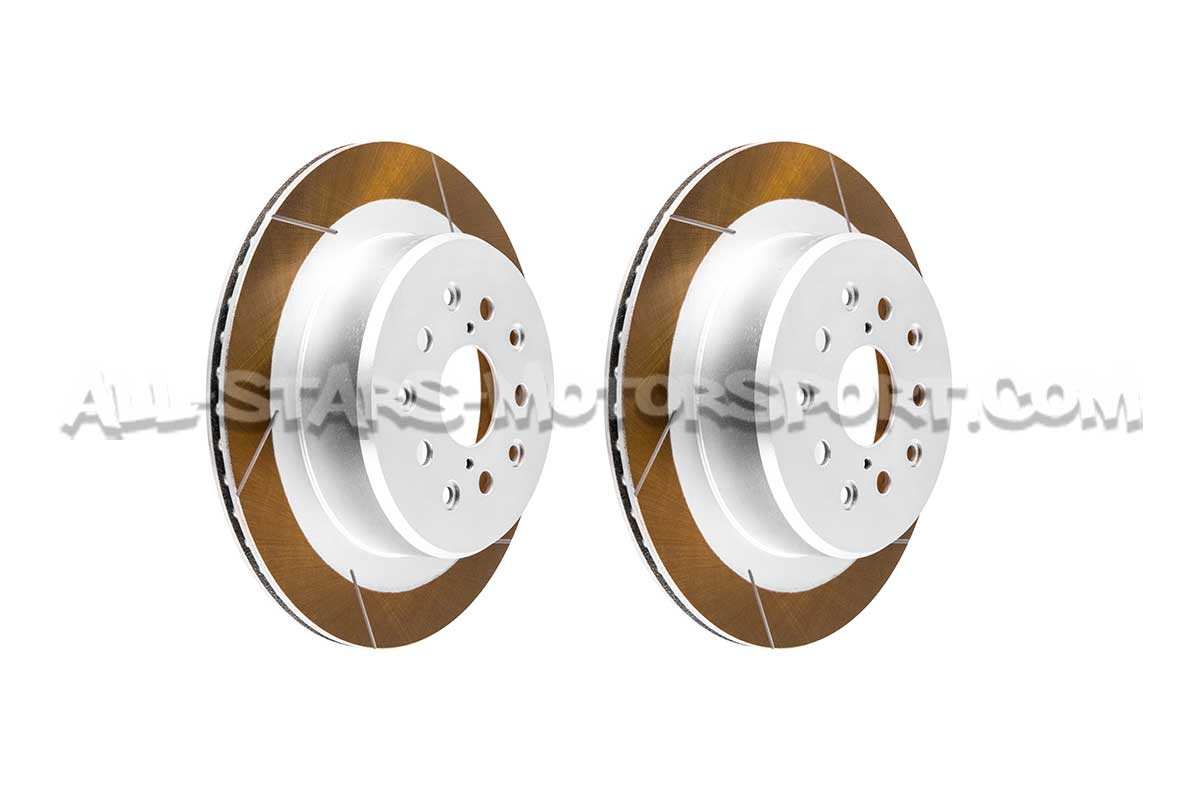 Toyota Supra MK4 2JZ Dixcel FS Slotted Rear Brake Discs