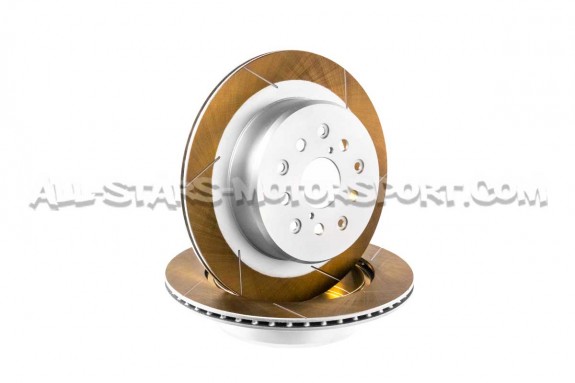 Disques de frein arrières rainurés Dixcel FS pour Toyota Supra MK4 2JZ
